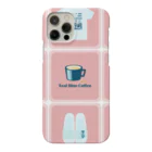 Teal Blue CoffeeのTealBlueItems _Cube PINK Ver. スマホケース