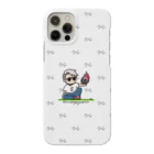 じゃんぐるクリスタの白色スマホケース Smartphone Case