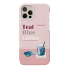 Teal Blue CoffeeのCOFFEE TICKET_ROSE Ver. 스마트폰 케이스