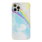  Pastel Design Art 天使のお部屋のユニコーンと虹 Smartphone Case