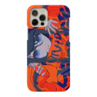 りたおのvivid orange スマホケース