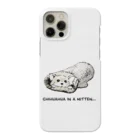 犬グッズの店しえるぶるーのミトンに入ったチワワ(クリーム) Smartphone Case