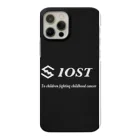 IOST_Supporter_CharityのIOST ロゴ+ 縦長  スマホケース