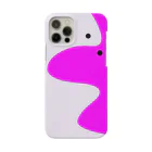 A. fashion apparelのoptical illusion pink スマホケース