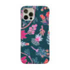 zuizui textileの架空植物Ⅱ_steelblue Smartphone Case