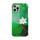 LalaHangeulの野の花シリーズ　白と緑 Smartphone Case