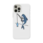 サメ わりとおもいの釣りをするサメ Smartphone Case