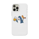 サメ わりとおもいのビールとエビフライとサメ　色付き文字無しVer. Smartphone Case