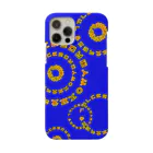 LalaHangeulの파란색(青色) ~はんぐるぐるぐるシリーズ~ Smartphone Case