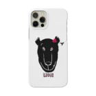 mya-mya=MIYA JUNKO's shop 02のLION GIRL Smartphone Case