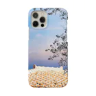 mizuphoto galleryの夕焼けと赤瓦屋根 Smartphone Case