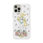 surf girl illustration yuriの波乗りヴィーナス(カメラ枠大きい用) Smartphone Case