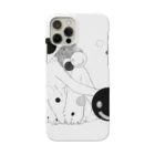 日常fashionの思考少女（女性×水玉） Smartphone Case