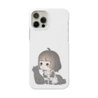 メイドさんと動物たちのメイドさんと黒猫 Smartphone Case