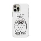 イラスト MONYAAT のCT121　YETIisyeah*いないいないばぁA*片面プリント用 Smartphone Case