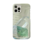 Alba spinaのビーカーの水晶と蛍石 Smartphone Case