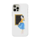 バレエシルエット ballet*pointe_pon*の名画 × バレエ【真珠の耳飾りの少女】 Smartphone Case