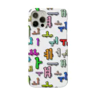 LalaHangeulのカラフルなハングル母音 Smartphone Case