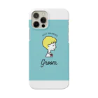 I LOVE YOU STORE by Hearkoの花婿-Groom- ティファニーブルー Smartphone Case