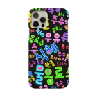 LalaHangeulの韓国の飲み物　ハングルデザイン　~Black~ Smartphone Case