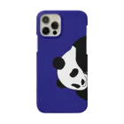 chanpeko69のひょっこりパンダのスマホケースBlue Smartphone Case