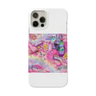 曼荼羅のピンクピンクちゃん iPhone Smartphone Case