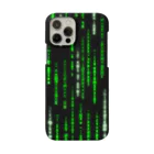 DograveのDigital Rain phone case Green ver.1.1.0 スマホケース