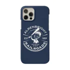 PoooompadoooourのRailroads お猿さんエンブレム 青 Smartphone Case