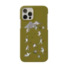 WAMI ARTの野営(キャンプ)オリーブ Smartphone Case