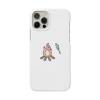 人生ヤマノボリshopの焚き火と魚の串焼き Smartphone Case