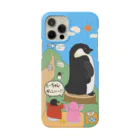 ぶうた★ペンギングッズのペンギン一家のハイキング Smartphone Case