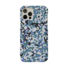 Military Casual LittleJoke のCamo AGR Blue アグレッサー迷彩 青色 スマホケース