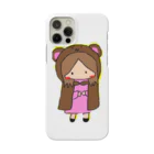 chiro&kuroのクマをきた女の子 Smartphone Case