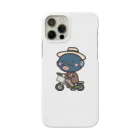 千葉人の自転車に乗るうなきちさん Smartphone Case