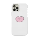 heart 🤍📓のheart 🤍 iPhoneケース (pink ver) Smartphone Case