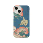 SONOTENI-ARTの003-003　葛飾北斎　『芍薬　カナアリ』　スマホケース　表側面印刷　iPhone 13mini/12mini専用デザイン　SC2 iPhone Smartphone Case