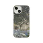 SONOTENI-ARTの004-019　クロード・モネ　『セーヌ河岸、ベンヌクール』　スマホケース　表側面印刷　iPhone 13mini/12mini専用デザイン　SC2 iPhone Smartphone Case