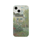 SONOTENI-ARTの004-021　クロード・モネ　アルジャントゥイユのモネの家の庭（ダリアの咲く庭）』　スマホケース　表側面印刷　iPhone 13mini/12mini専用デザイン　SC2 スマホケース