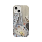 SONOTENI-ARTの004-028　クロード・モネ　『ゆりかご-画家の息子ジャンとカミーユ』　スマホケース　表側面印刷　iPhone 13mini/12mini専用デザイン　SC2 Smartphone Case