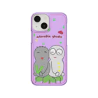 Adorable Ghosts (かわいいオバケ)👻のかわいいオバケ（しぃ&ヴィー）薄紫 Smartphone Case
