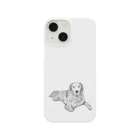 noe_to_meg (ノエとめぐ)の『おててグニッ』× golden retriever Smartphone Case