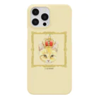 y.nyanmo やよにゃんもの王冠茶トラ　iPhoneケース Smartphone Case