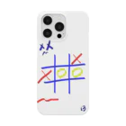 BGaiaの○✖️ゲームとぐるぐる スマホケース