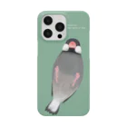 kima-maniのいつも手の中に文鳥を。【桜文鳥ver.】 Smartphone Case