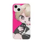 天使の輪のクラブにいる女 Smartphone Case