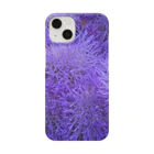 piroskaのふわふわ紫色の花 Smartphone Case