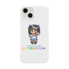 DIALOGUE＋のドットDIALOGUE＋ まゆゆん推しホワイトスマホケース Smartphone Case