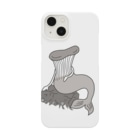 杜の魚の渚のエリンギョ（モノクロ） Smartphone Case