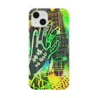 PURIN Deathの神様KAMISAMA グリーン Smartphone Case