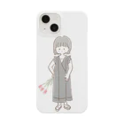しっぽるーむ by shiho.のチューリップと女の子 Smartphone Case